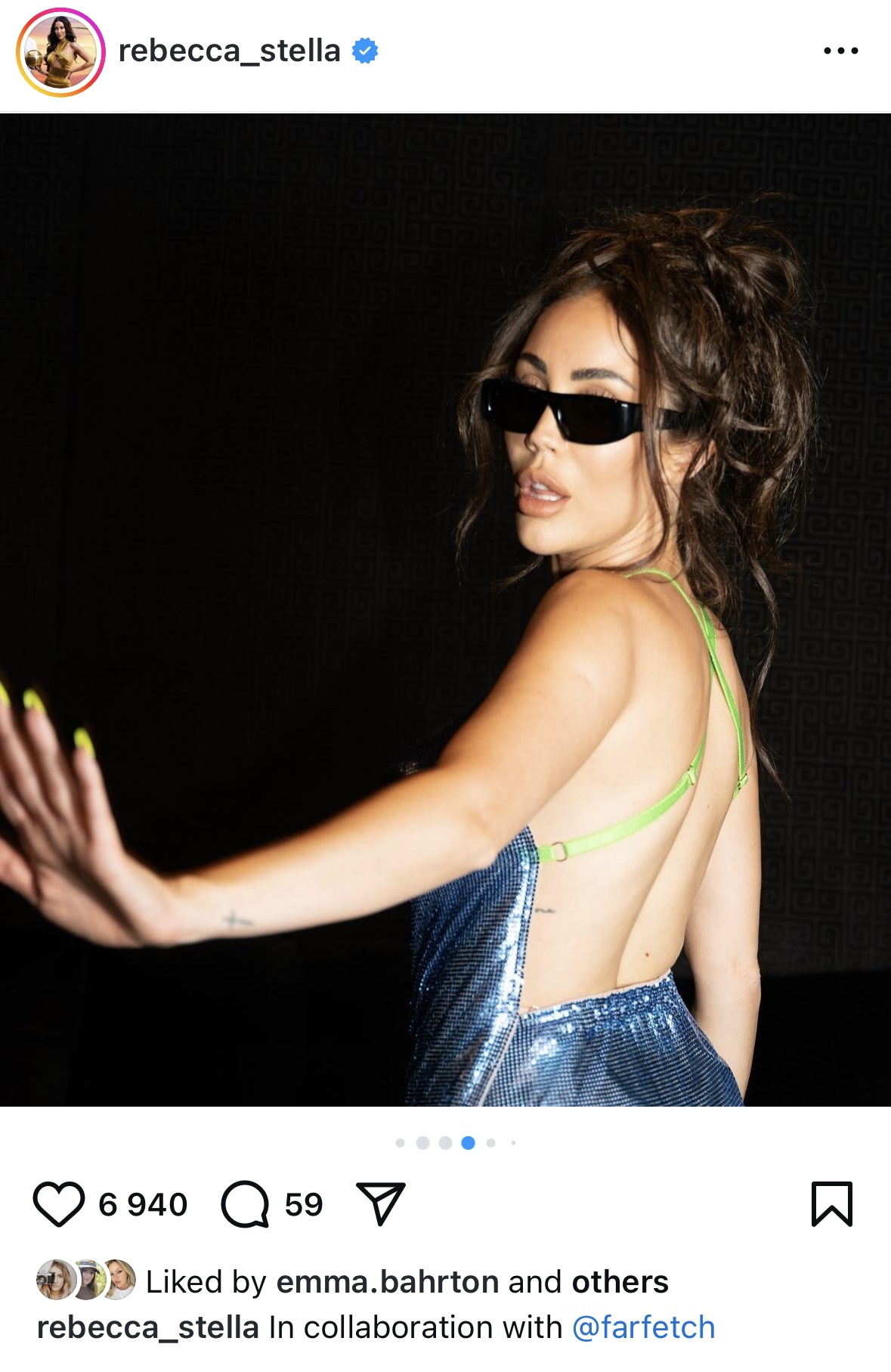 REBECCA STELLA X FARFETCH